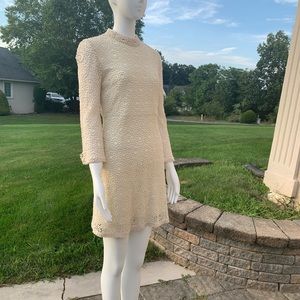 Cooperative lace off white dress size 2